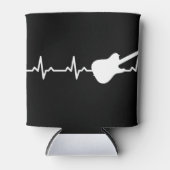 Gitaar in hart en nieren blikjeskoeler (Voorkant)