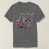Gitaar is meer dan een muziekinstrument, het is ee t-shirt (Design voorkant)