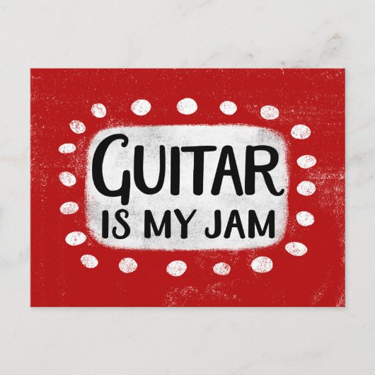 Gitaar is mijn Briefkaart (Voorkant)