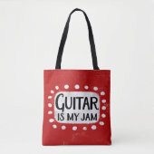 Gitaar is mijn Canvas tas (Voorkant)