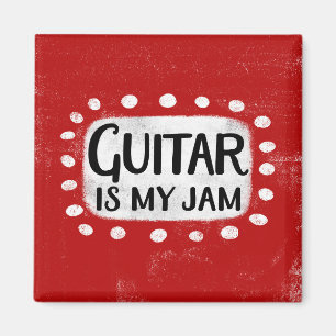 Gitaar is mijn Jam koelkastmagneet Magneet