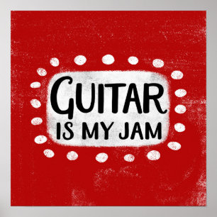 Gitaar is mijn Poster muurkunst