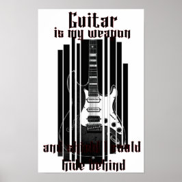Gitaar is mijn wapen, poster