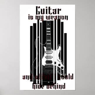 Gitaar is mijn wapen, poster