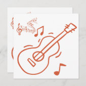 gitaar kaart (Voorkant / Achterkant)