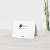 Gitaar - kaart (Achterkant)