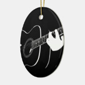 gitaar keramisch ornament (Links)