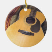 gitaar keramisch ornament (Voorkant)