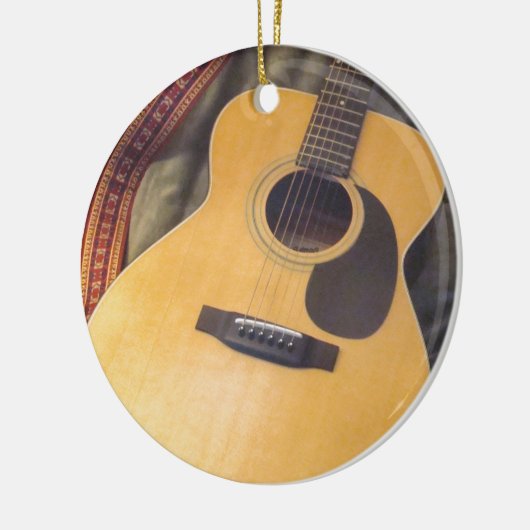 gitaar keramisch ornament (Links)