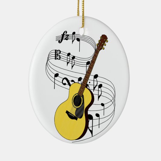 gitaar keramisch ornament (Rechts)