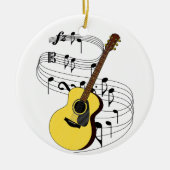 gitaar keramisch ornament (Voorkant)