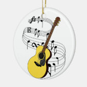 gitaar keramisch ornament (Links)