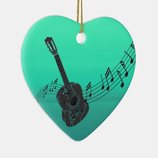 gitaar keramisch ornament (Rechts)