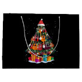 Gitaar Kerstboom Grappig Groot Cadeauzakje (Achterkant)