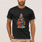 Gitaar Kerstboom Grappig T-shirt (Voorkant)