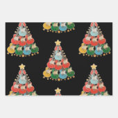 Gitaar Kerstboom Kerstmis Matching Family Holiday Inpakpapier Vel (Voorkant)