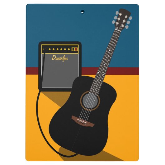 gitaar klembord (Achterkant)