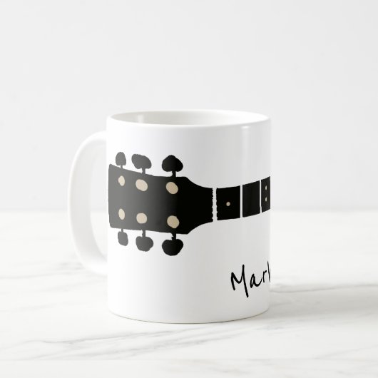 gitaar koffiemok (Voorkant links)