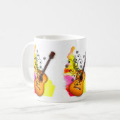 gitaar koffiemok (Voorkant links)