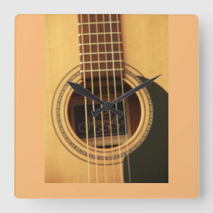 GITAAR KUNST Wandklok