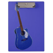 Gitaar kunstprint klembord (Voorkant)