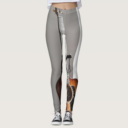  gitaar leggings (Voorkant)
