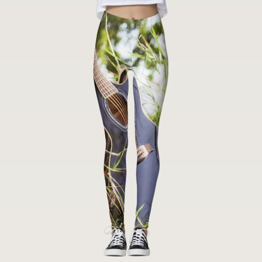  gitaar leggings (Voorkant)