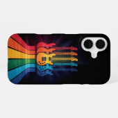 Gitaar Liefhebber iPhone 16 Hoesje (Achterkant horizontaal)