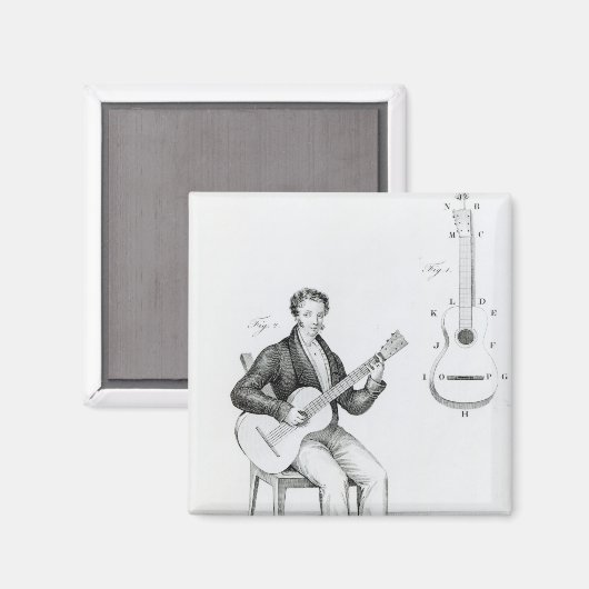 gitaar magneet (Voorkant / Achterkant)