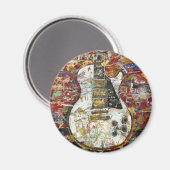  gitaar - magneet (Voorkant / Achterkant)