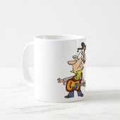 Gitaar Man Rockster Koffiemok (Voorkant links)