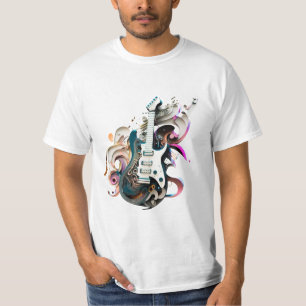 gitaar man teeshirt t-shirt