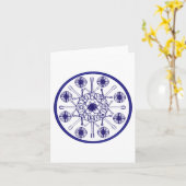 Gitaar Mandala Kaart (Gele Bloem)