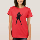 Gitaar Meisje T-shirt (Voorkant)