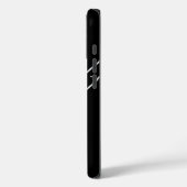 Gitaar met de naam zwart Case-Mate iPhone case (Achterkant / Links)