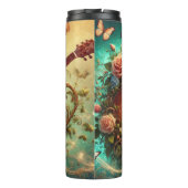 Gitaar met vlinders Fantasy Thermosbeker (Achterkant)