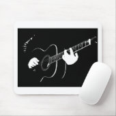gitaar muismat (Met muis)