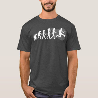 Gitaar Muziek Evolutie Grappige Muzikant Leuk vint T-shirt