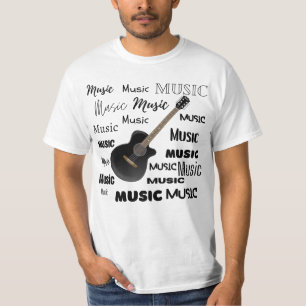gitaar muziek liefhebber, muzikaal, instrument  t-shirt