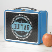 Gitaar muziek notitie cirkel (In situ)