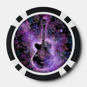 Gitaar Muziek Poker Chips