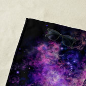 Gitaar muziek strandlaken (In situ)