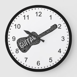 Gitaar Muzieknoden Tekst Grote Klok