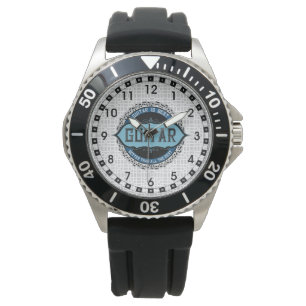 Gitaar Muzieknote Cirkel Horloge