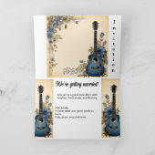 Gitaar Muzieknoten (Binnen)