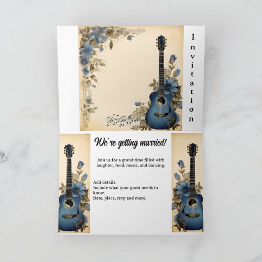 Gitaar Muzieknoten (Binnen)