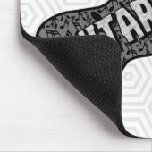 Gitaar Muzieknoten Tekst Muismat (Hoek)