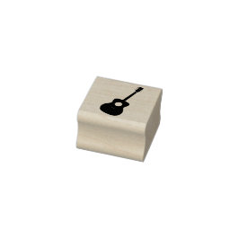 Gitaar overzicht rubberstempel