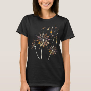 Gitaar Paardenbloem Bloem Gitaar Voor Mannen Vro T-shirt