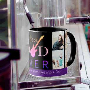 Gitaar Pap Beste Pap Ooit Foto Collage Vaders Dag Mok